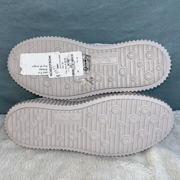 Voile Blanche GUC Lipari Sneakers lined EU 36 White Comfort Casual Shearling - Picture 5 of 6